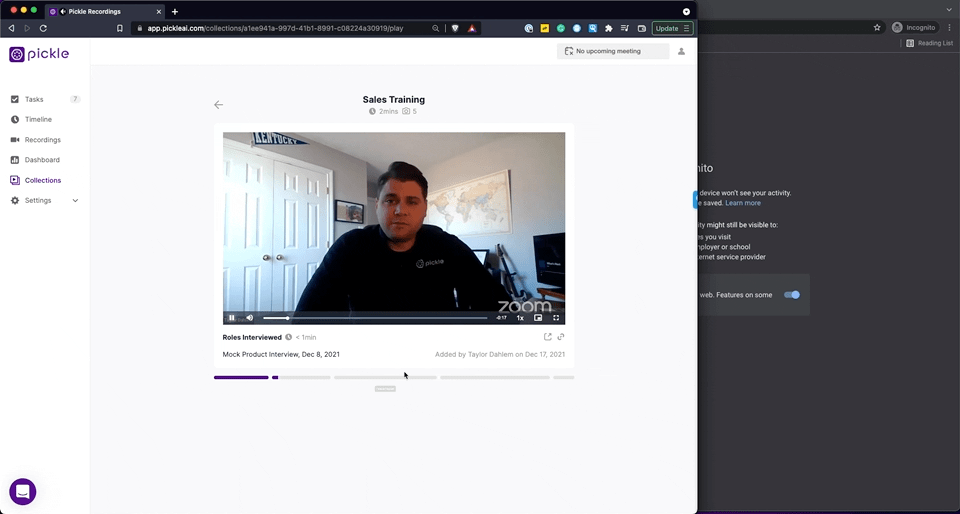 Share collections with a link
