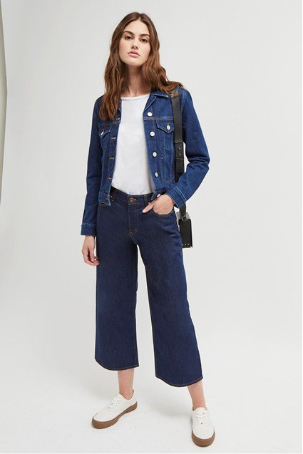 ARMIDE PU WATERFALL FRONT JACKET 