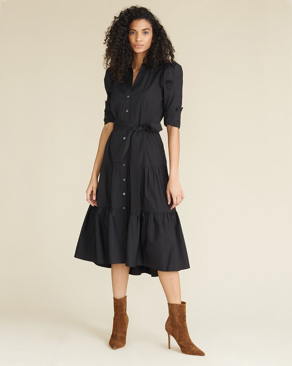 Cultear - LUMINOUS PAISLEY TIERED MIDI 
