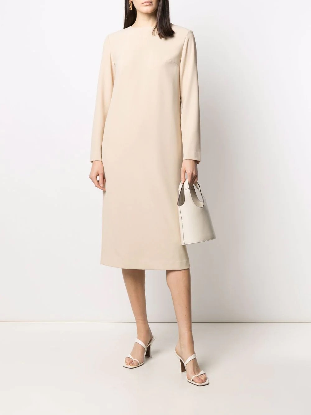 Cultear - straight-cut midi dress - 12 