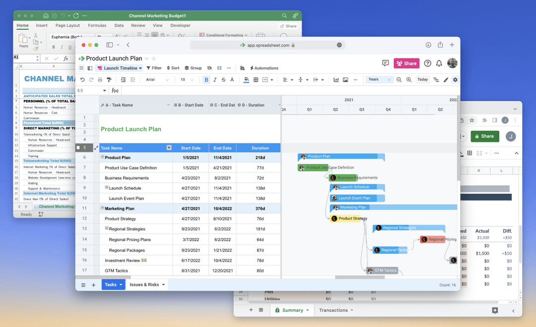A History of Everything Spreadsheets