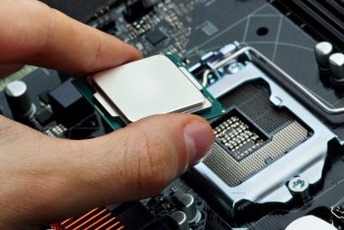 Placing a CPU on a motherboard