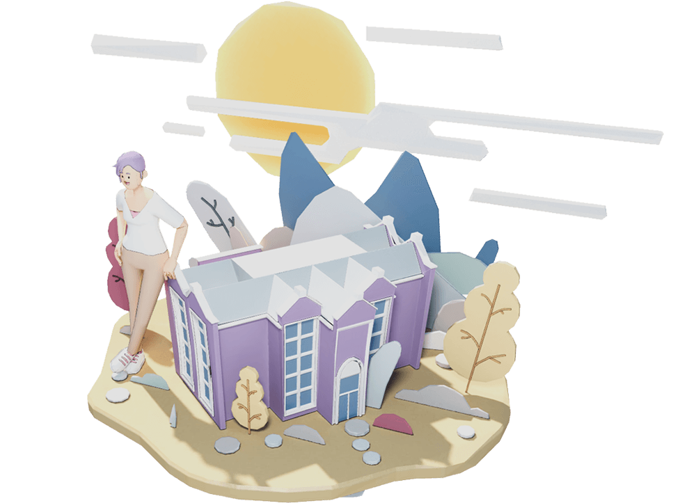 Listerhill project 3D asset by L2D