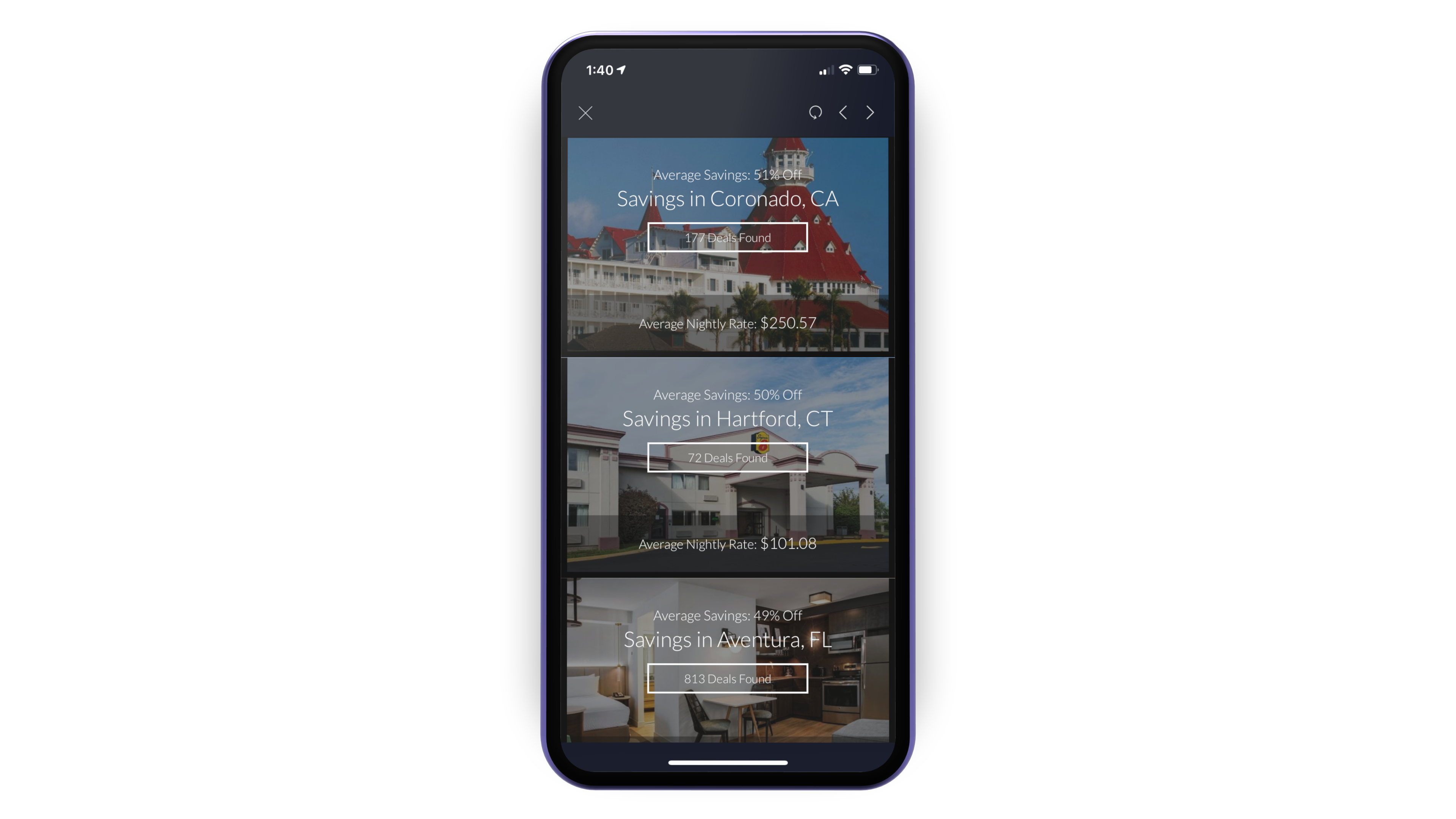 iphone with travel deals