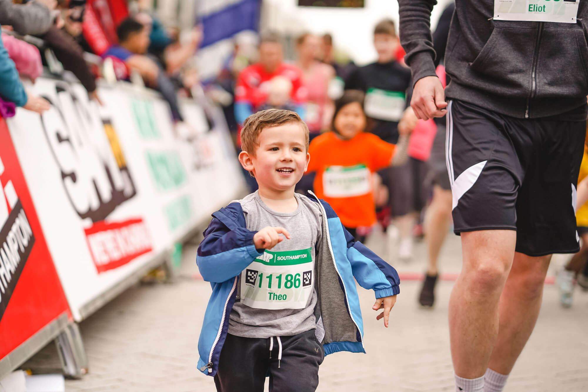 Southampton Fun Run 2 to 102 years old April 2022