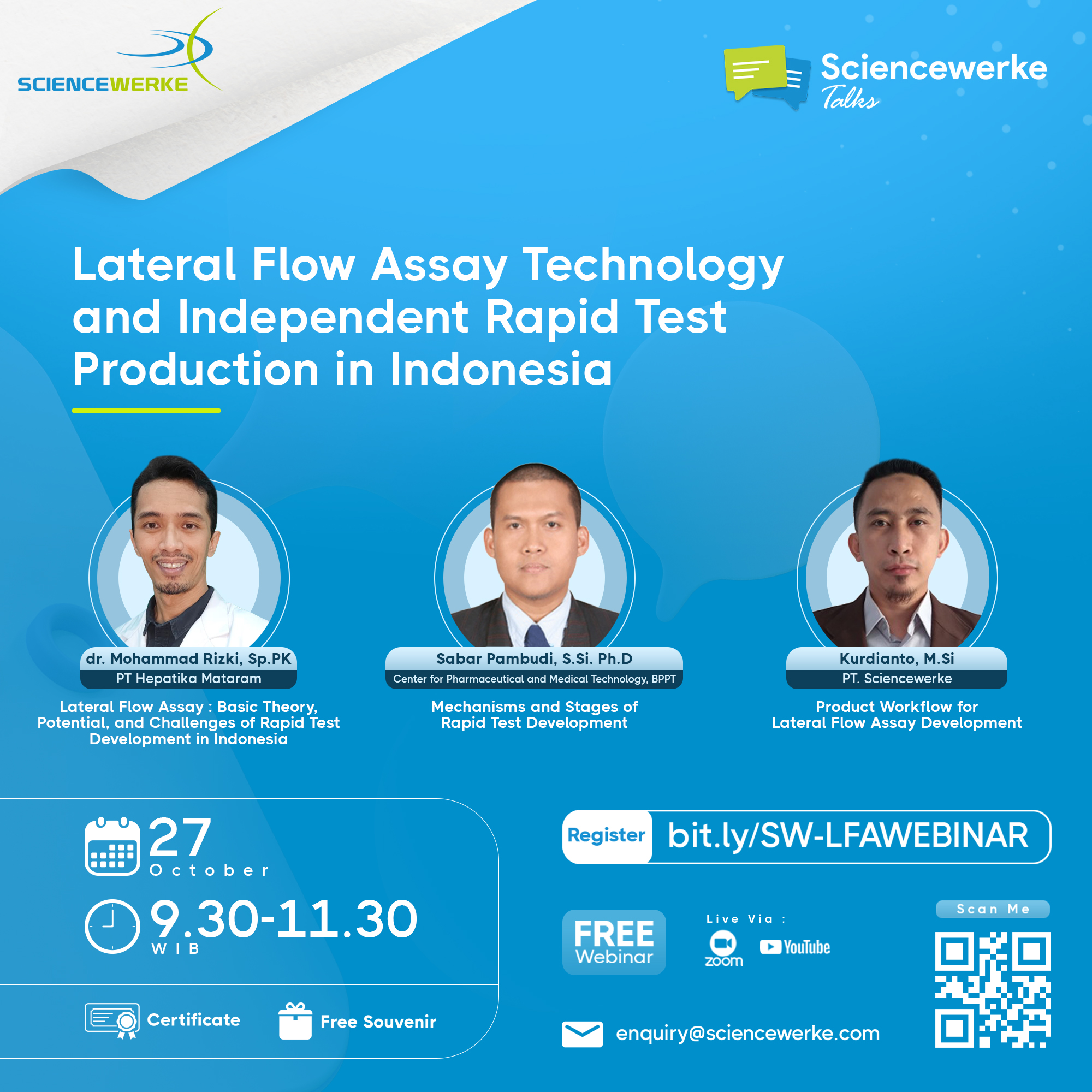 Lateral Flow Assay Webinar featured in Indonesia