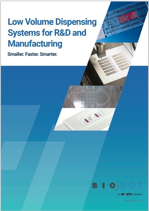 Low Volume Dispensing for R&D and Manufacturing