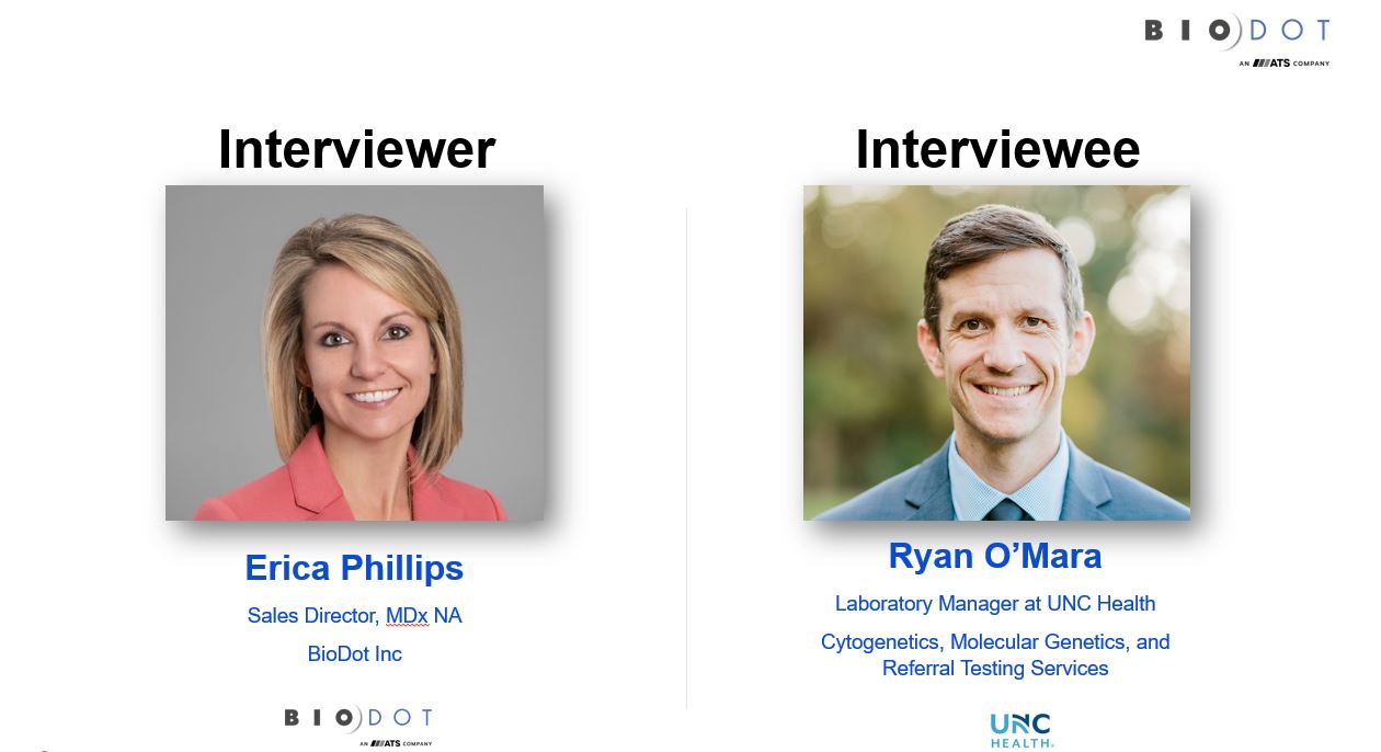 Customer Interview- Cytogenetics