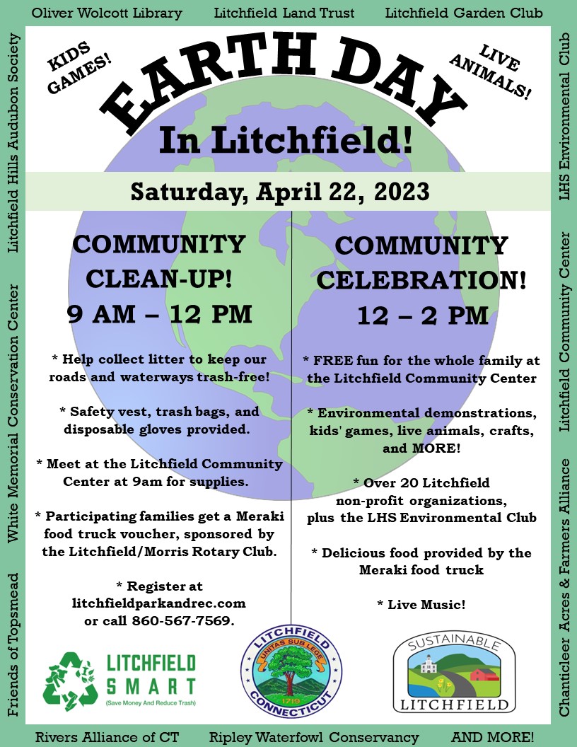 Article: Litchfield's Earth Day Community Clean up and Community  Celebration!