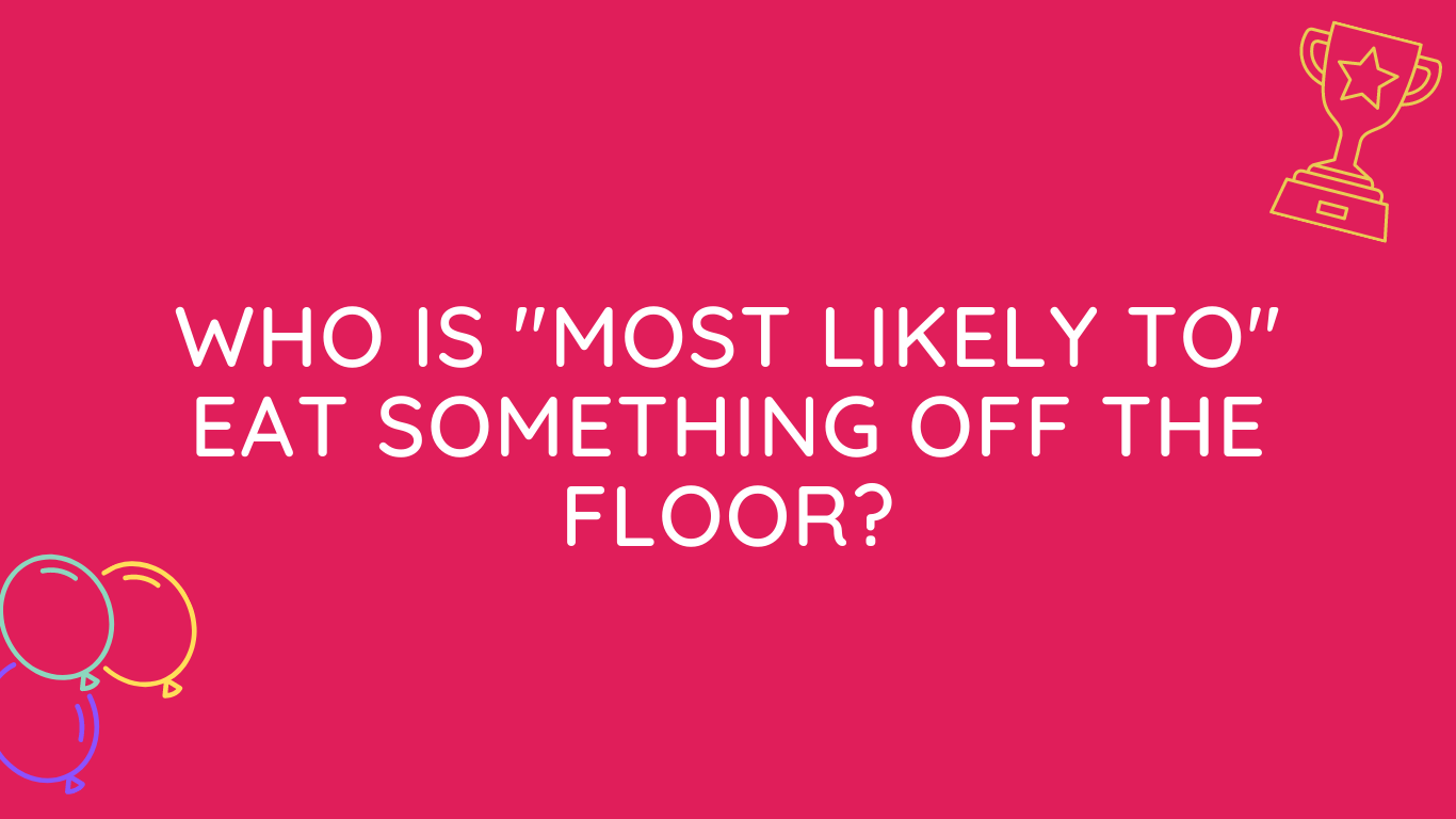 180 Best Who’s Most Likely To Questions for Couples & Work