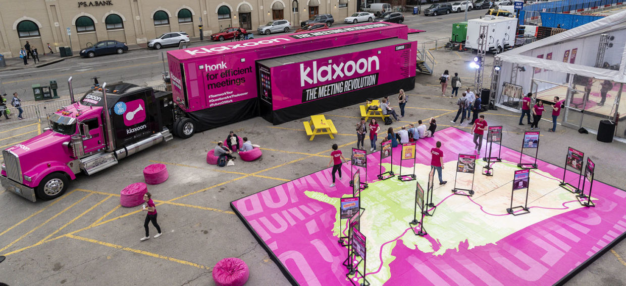 The Klaxoon truck at SXSW in Austin