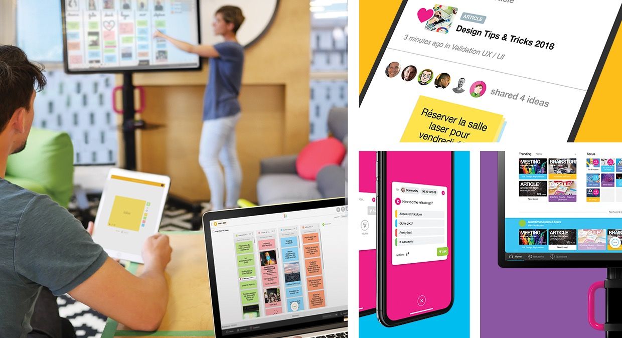 Suite d'outils collaboratifs klaxoon