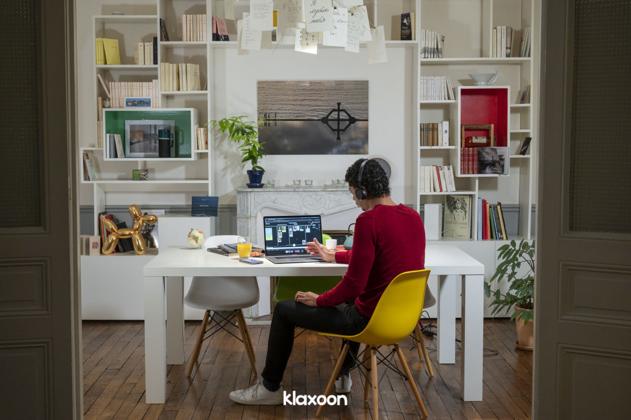 télétravail et formation digitale avec Klaxoon
