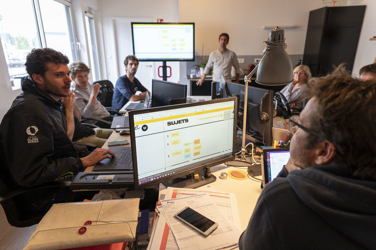 Réunion participative avec Klaxoon chez Mer concept