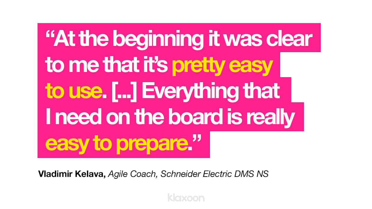Online workshop: Vladimir Kelava uses our digital whiteboard for Schneider Electric | Klaxoon