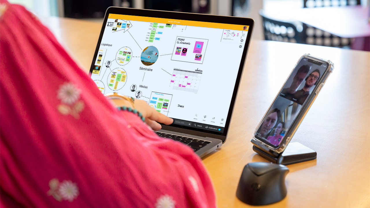Management visuel SketchMyProject |Klaxoon