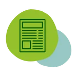 icon of a report for sustainable brands