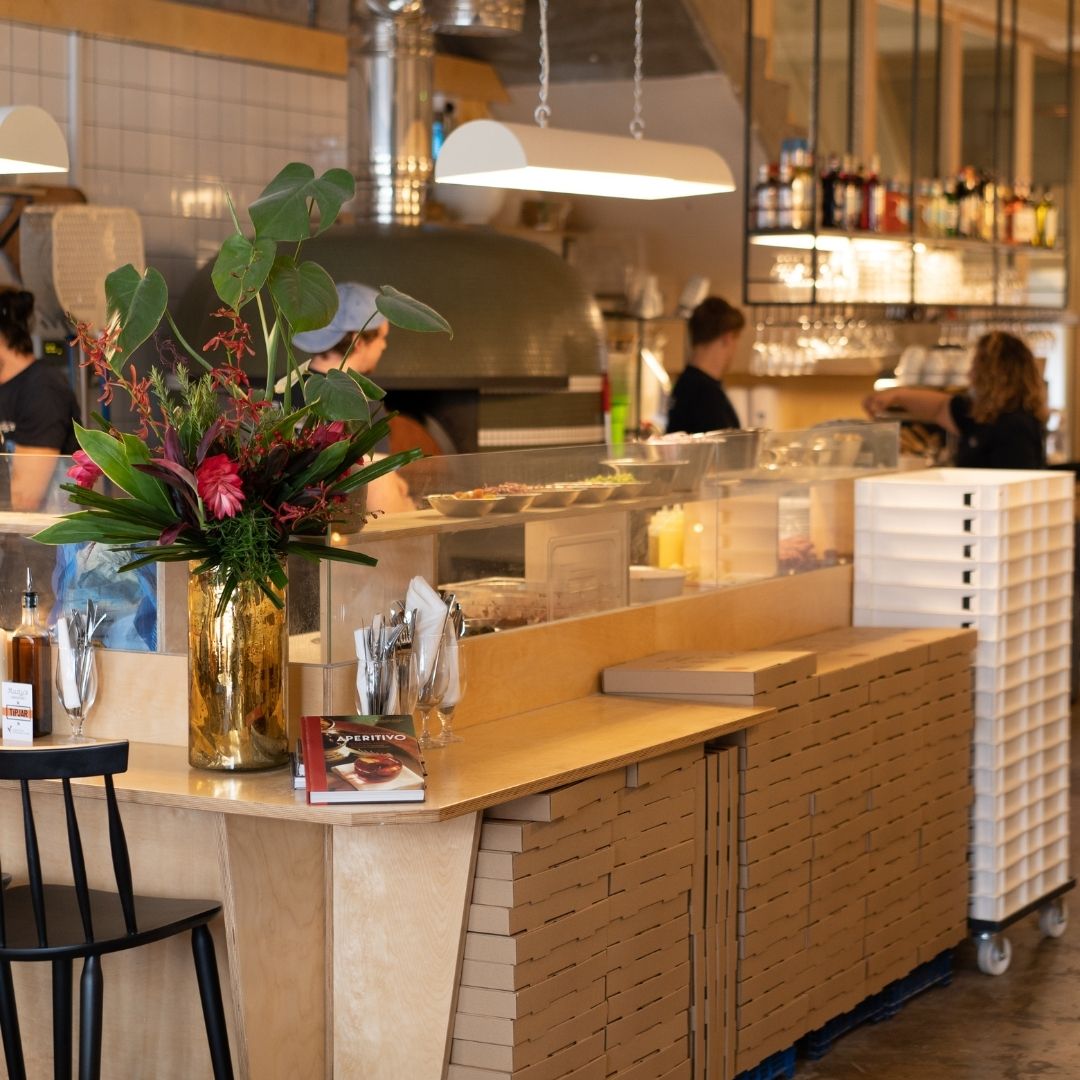 picture of interior of rudy's stockton heath