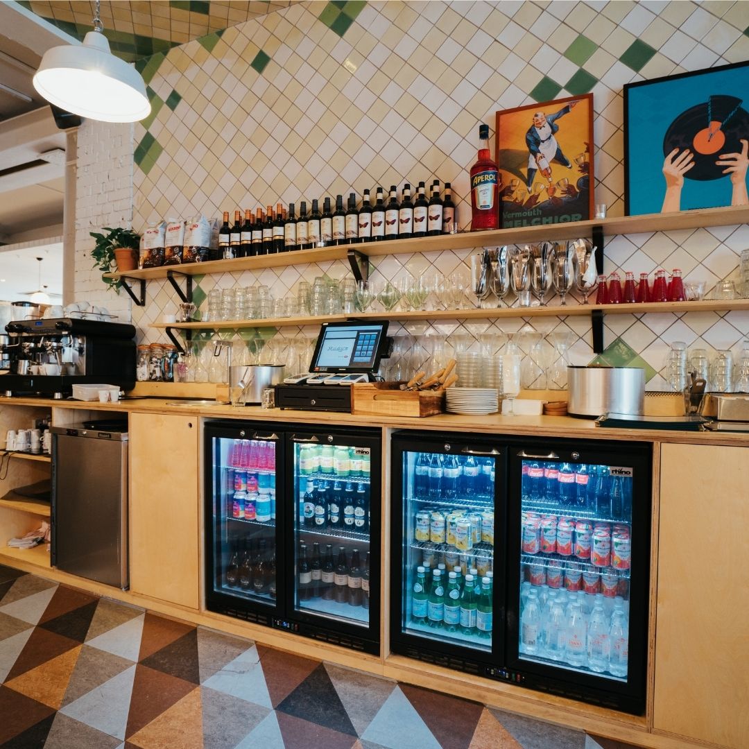 picture of rudy's soho interior drinks