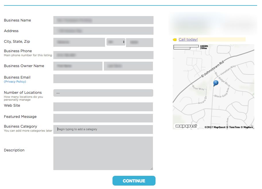 MapQuest Business Listing Guide Synup