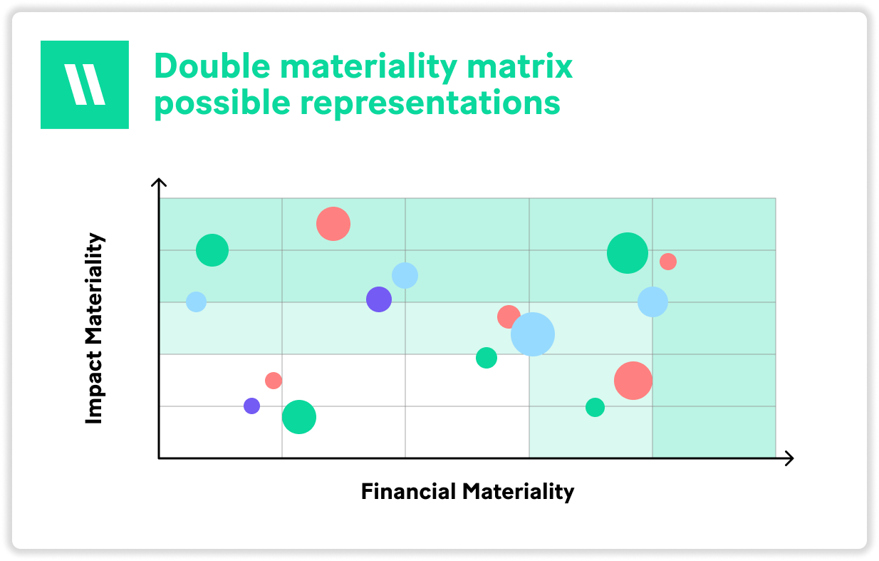 What is a dual materiality analysis?