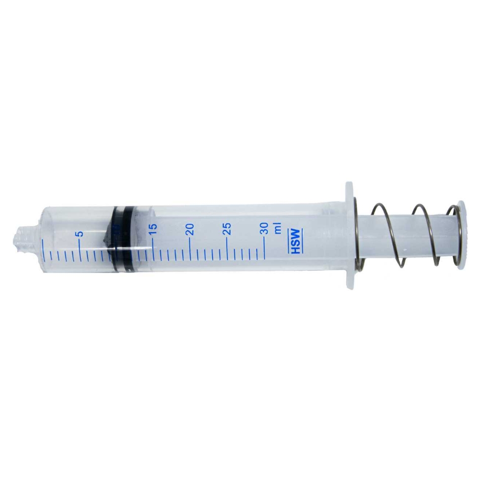 Syringe Equipped With Spring