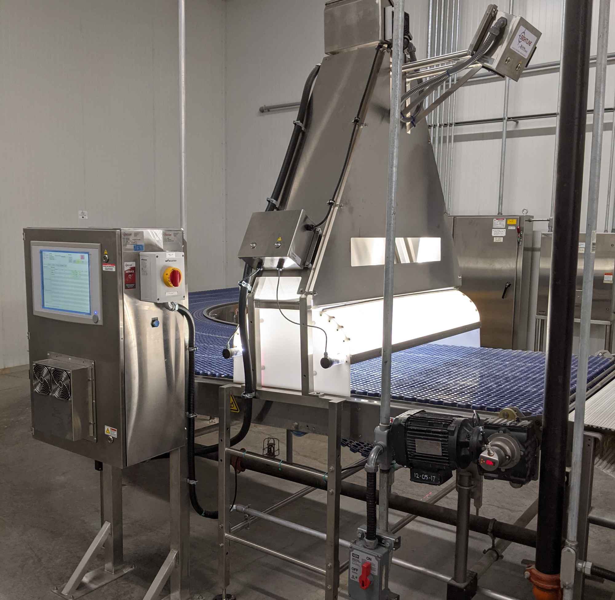 Sightline Over-Line Vision Inspection System with HMI