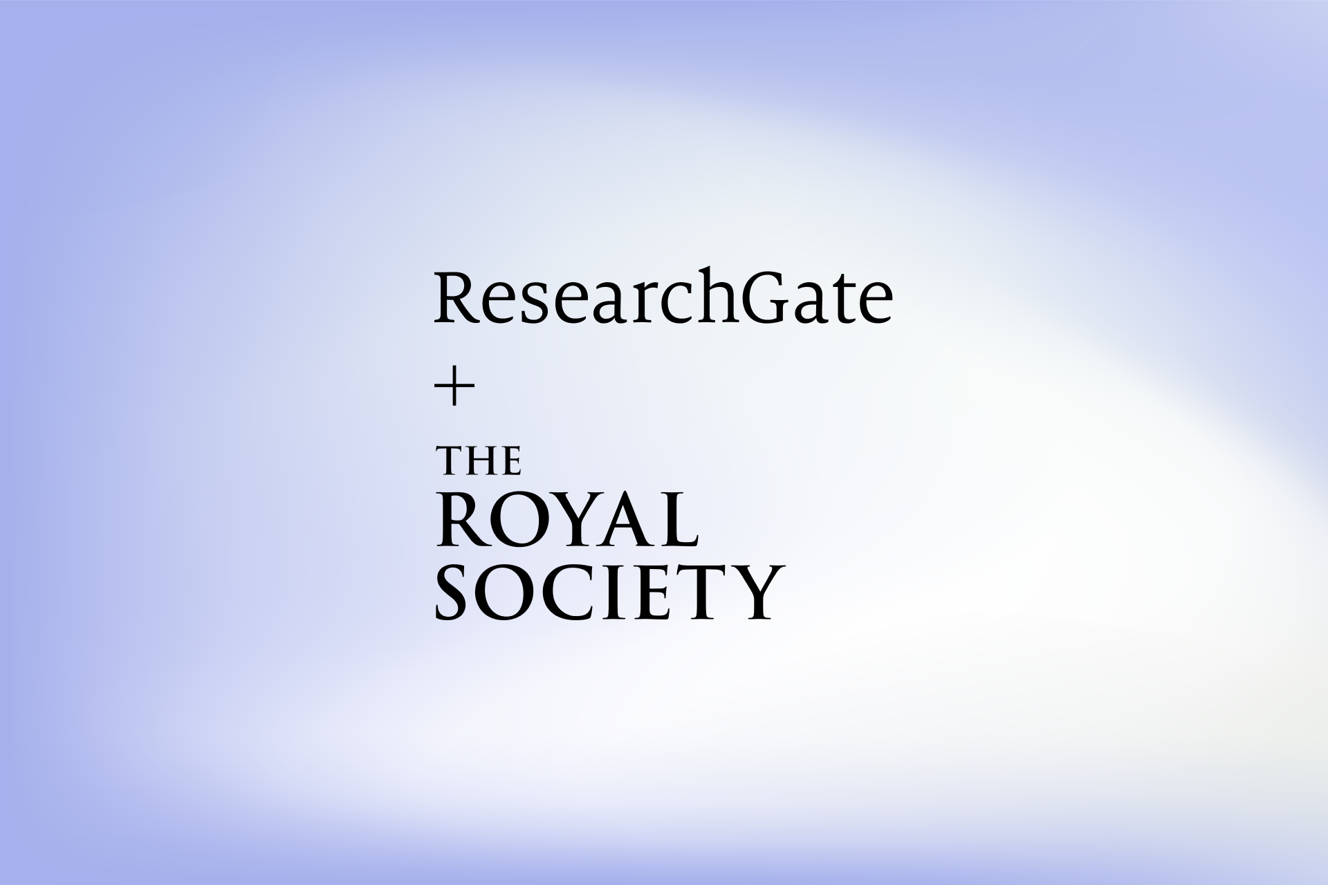 ResearchGate Newsroom ResearchGate and Royal Society extend scope of