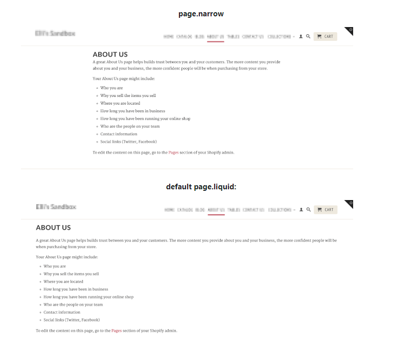 modèle page.narrow