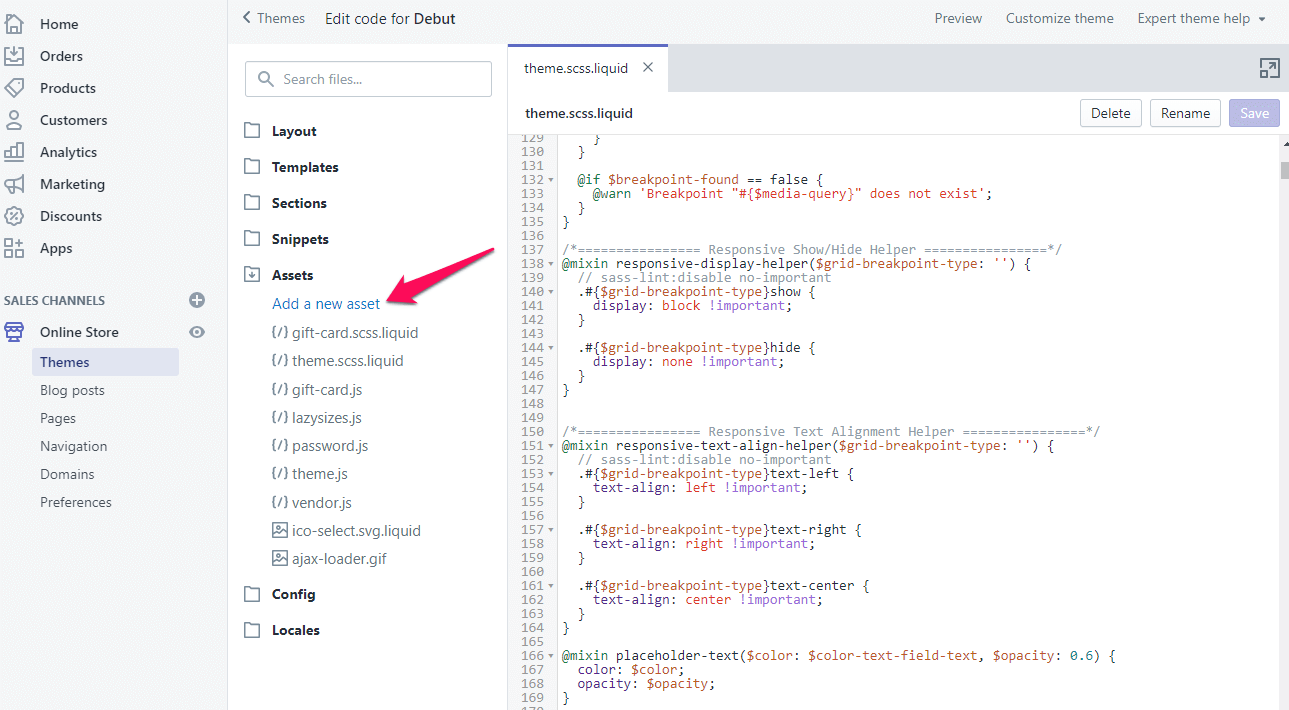 How to Edit Shopify CSS | Learn How to Customize Shopify Liquid Code