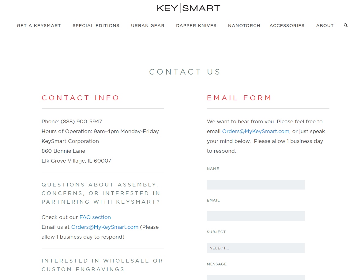 Key|Smart homepage