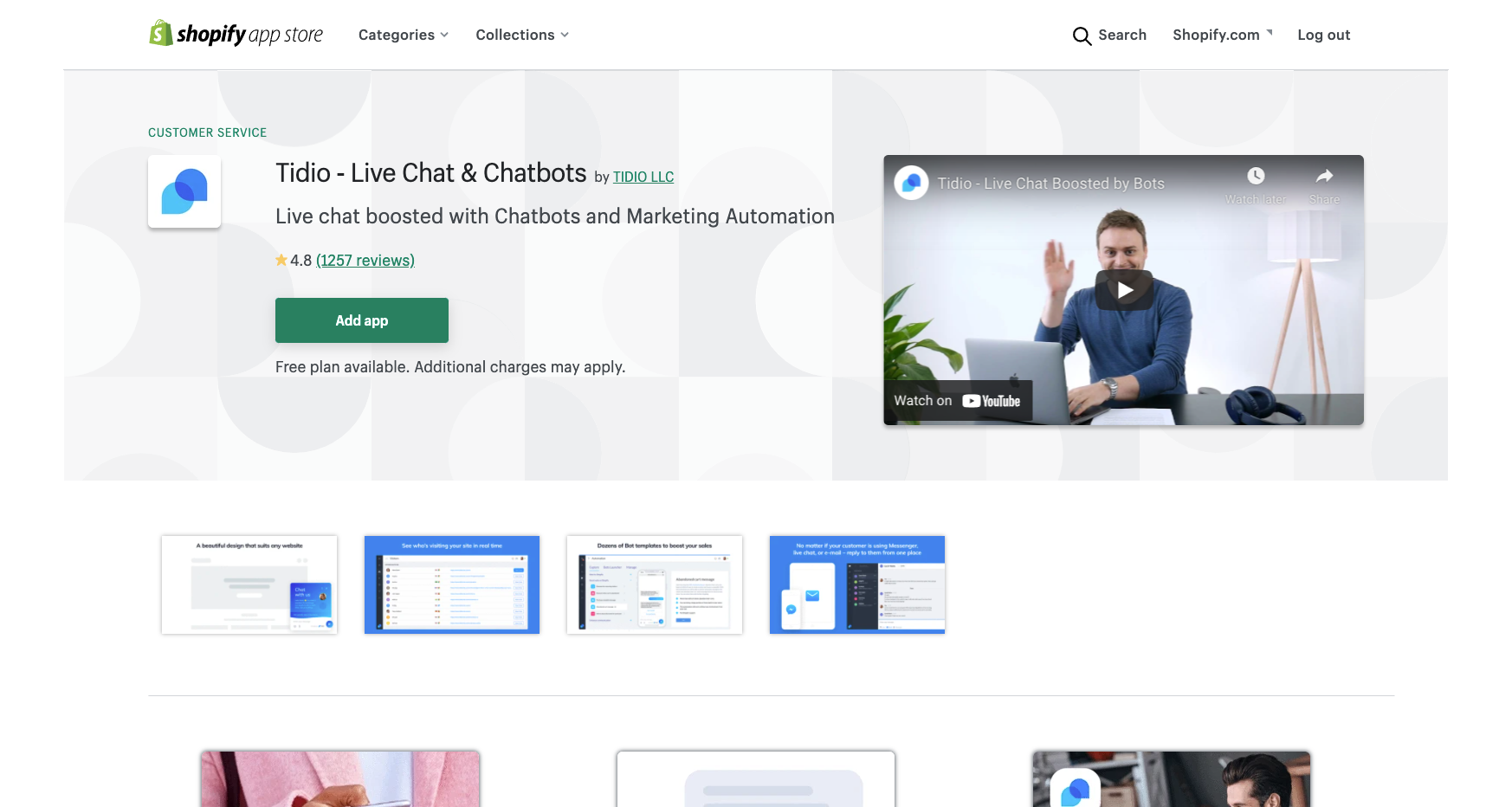 tidio best shopify apps