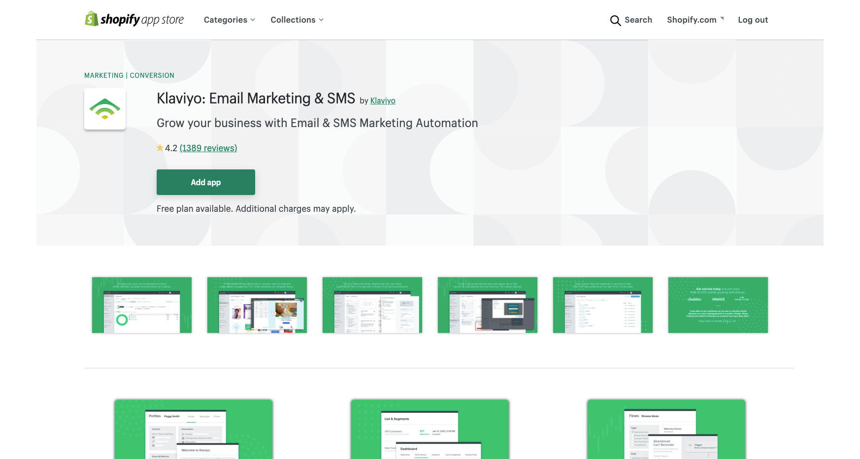 klaviyo best shopify apps