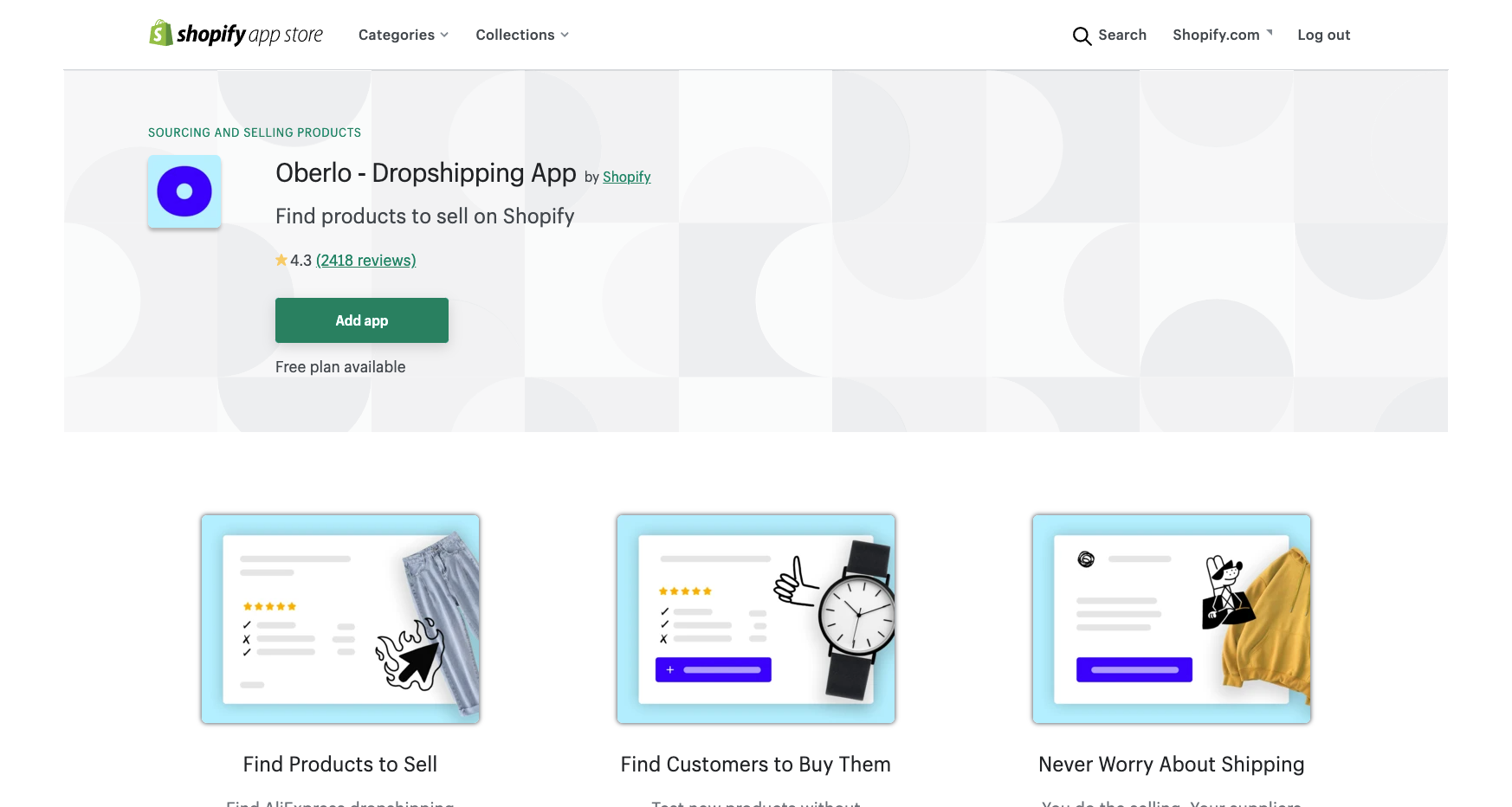 oberlo best shopify apps