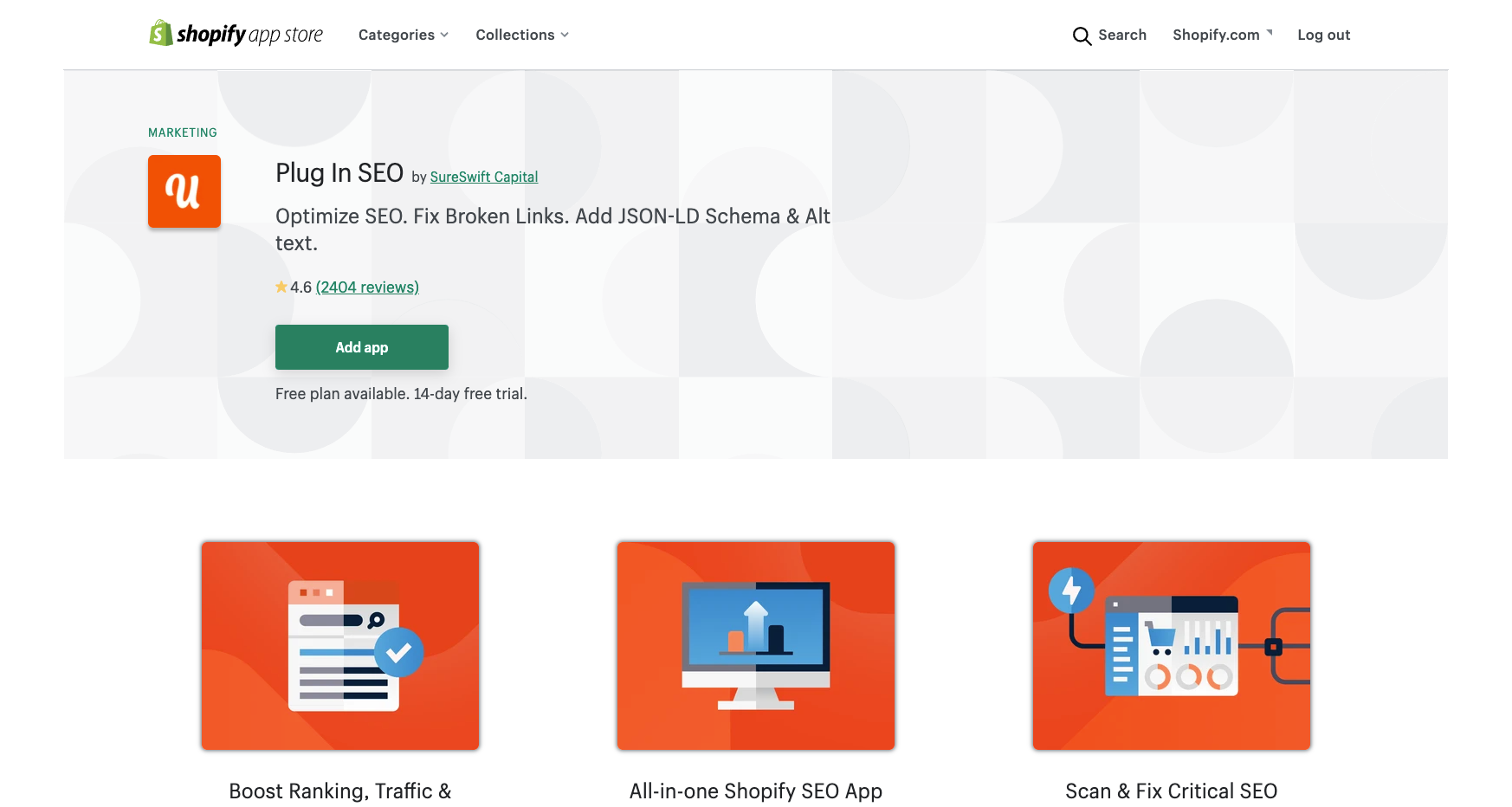 plug in seo best shopify apps
