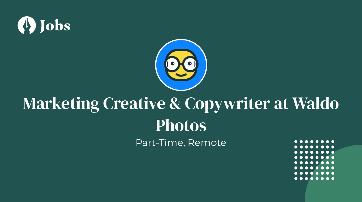 Marketing Creative, Copywriter, Graphic Design at Waldo