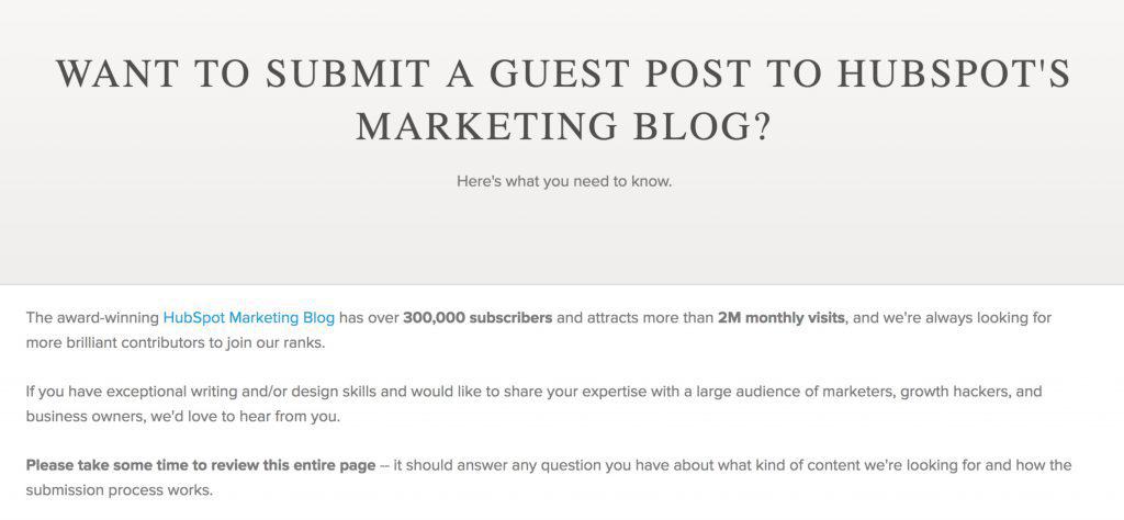 hubspot guidelines