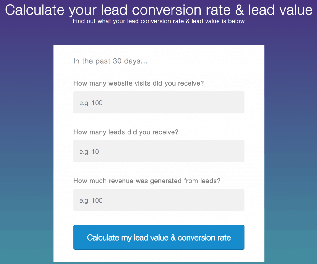 marketing efforts lead