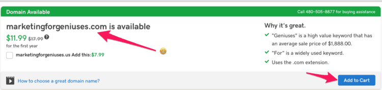 godaddy name