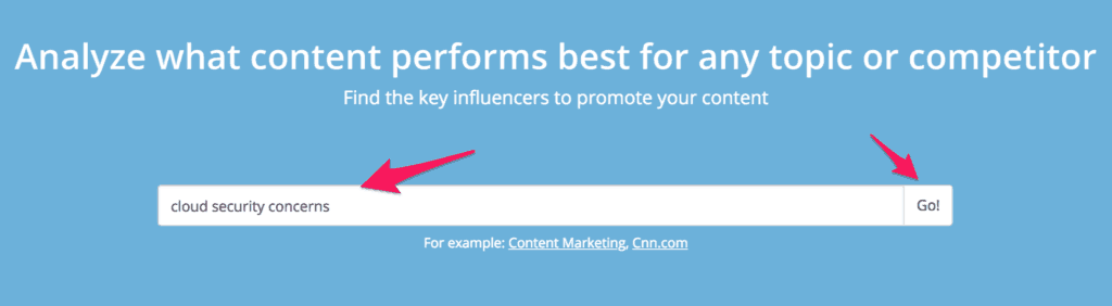 buzzsumo search find writer