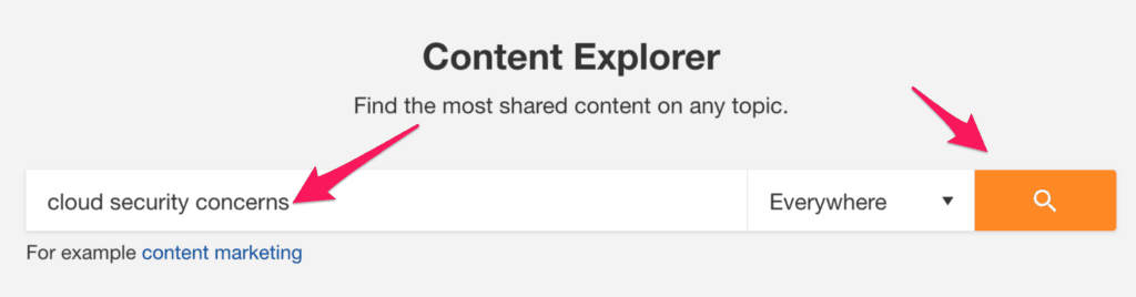 ahrefs search find writers