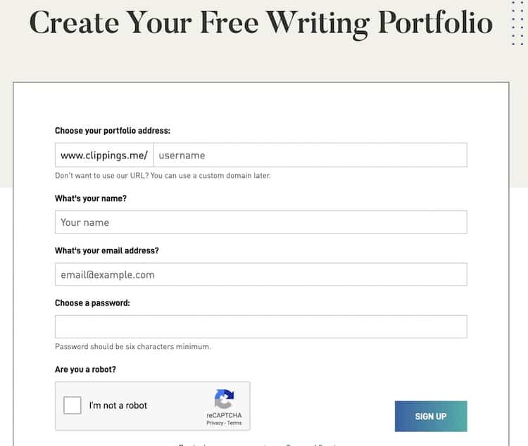 CLIPPINGS writer portfolio