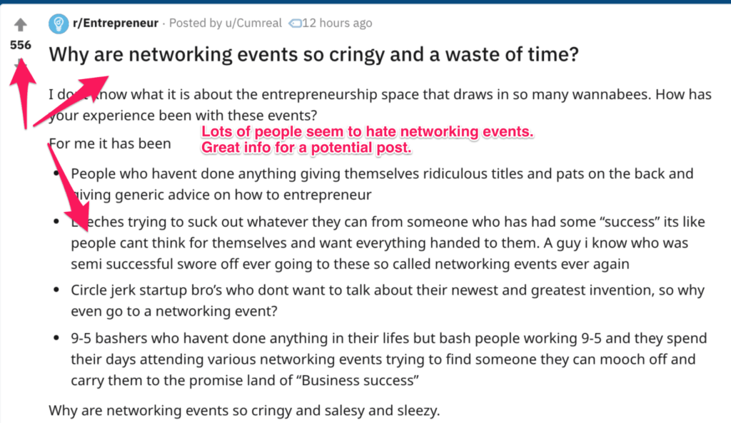 reddit entrepreneurs