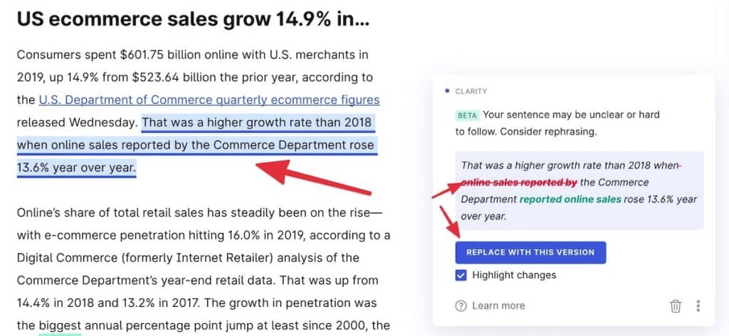 DOES GRAMMARLY WORK