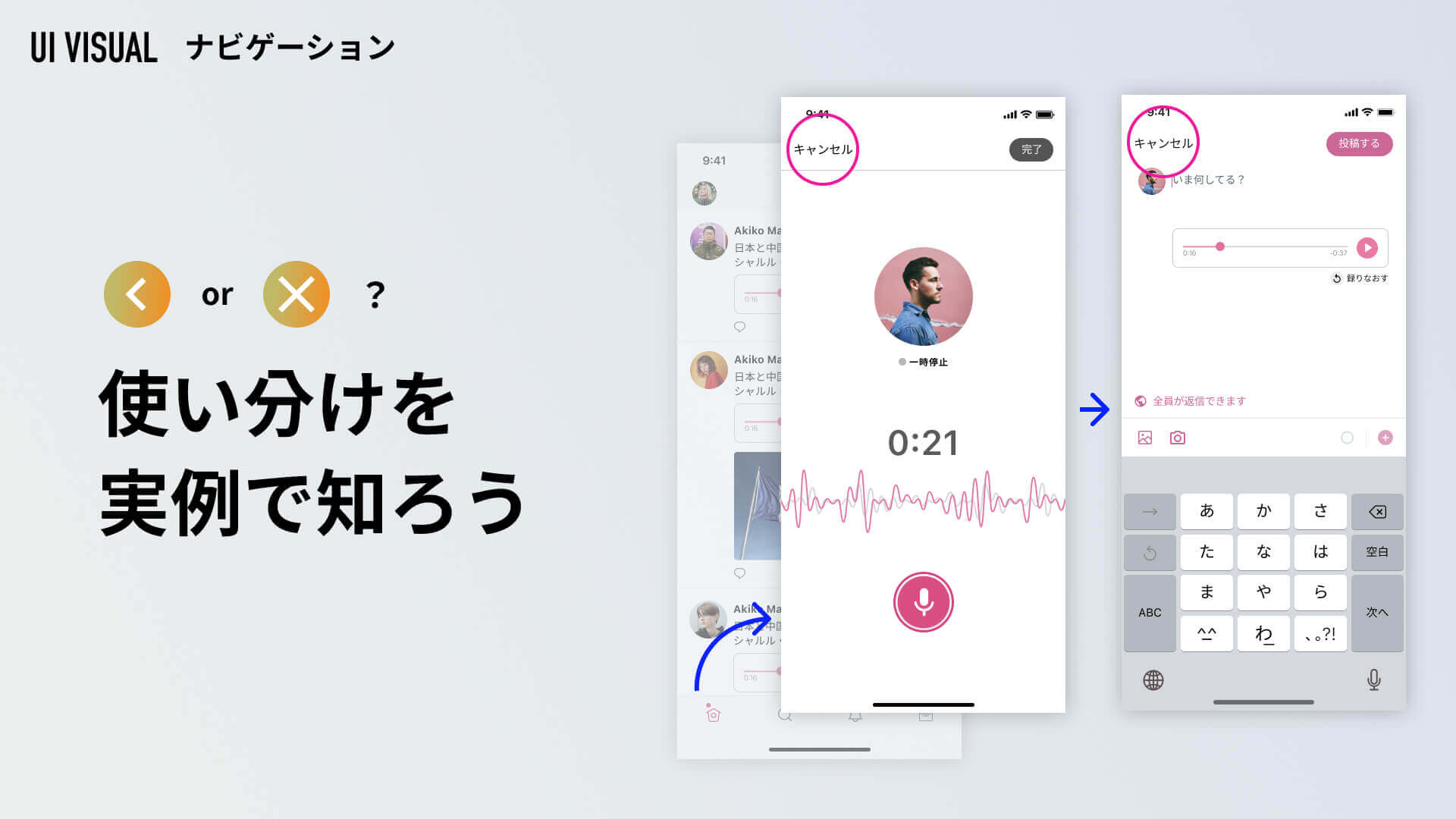 6-5.モードと遷移 "←"と"×"の違い