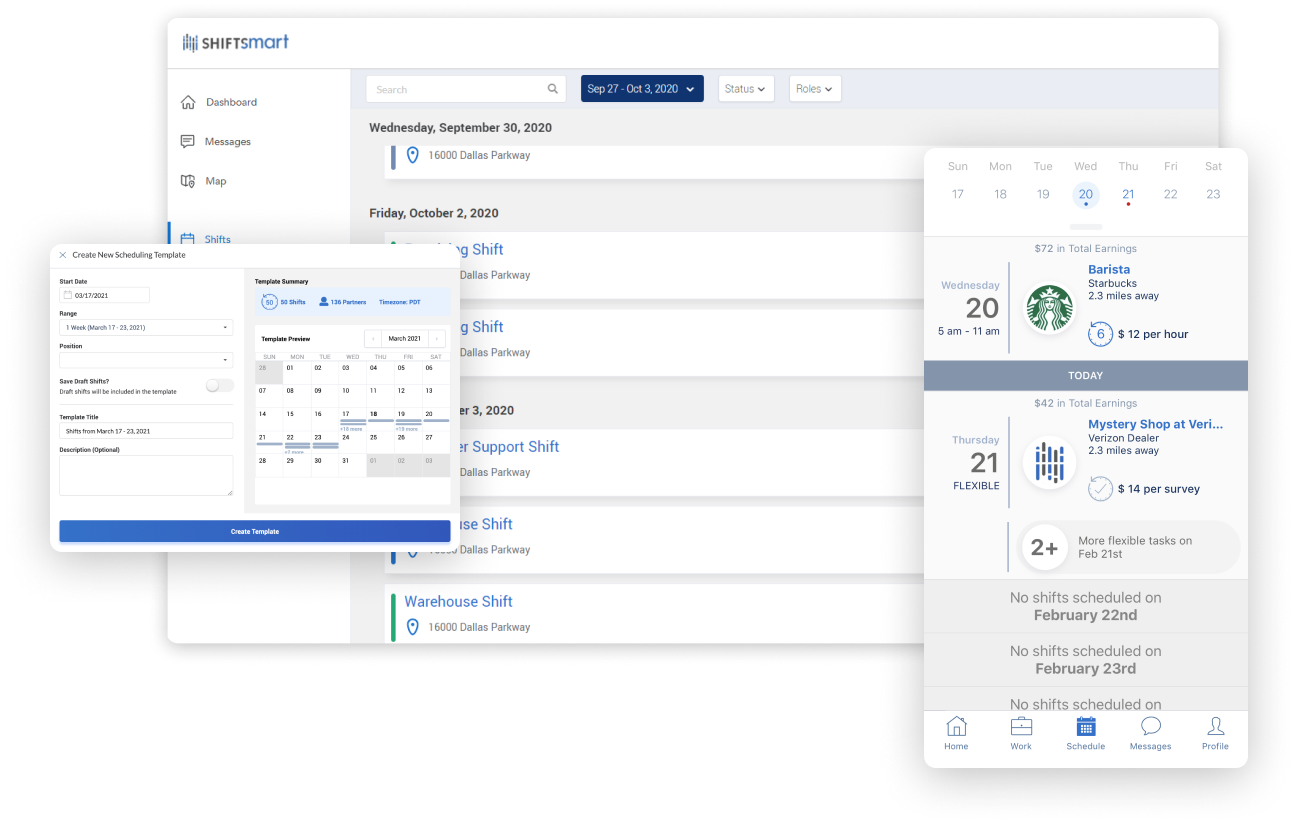 StateoftheArt Workforce Management Platform Shiftsmart