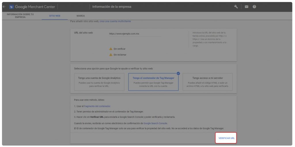 Verificar paso final