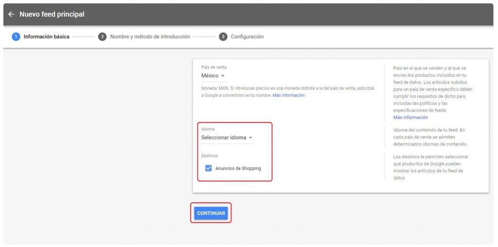 Qué es un Feed de productos en Google Merchant Center