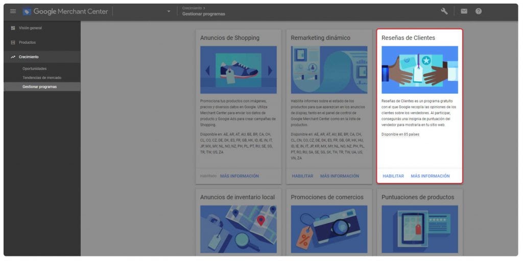 por qué las reseñas son importantes en merchant center