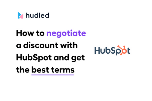 Hudled Blog | Negotiate a discount with Hubspot